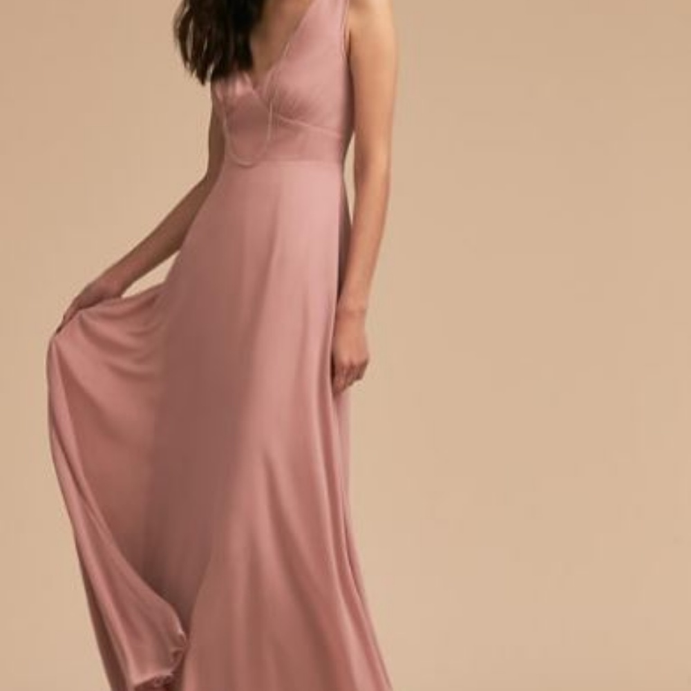BHLDN Capulet Bridesmaid Dress in Rose